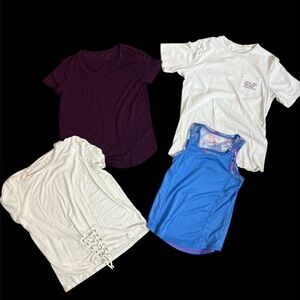 Girls youth tees vineyard vines art class play casual tees tops athletic tank 8